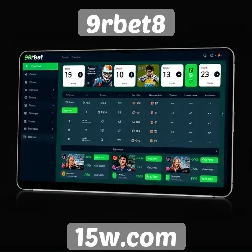 Interface do usuário do 9rbet8 é intuitiva e moderna